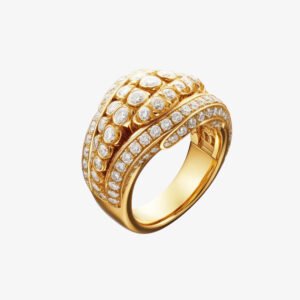 Gold Diamond Forever Ring